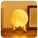 🌕 Itspana Moonlight LED Lamp – 3D Printed Lunar Night Light
